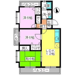 ルミエール土井の間取り