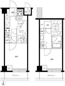 ルーブル多摩川七番館の間取り