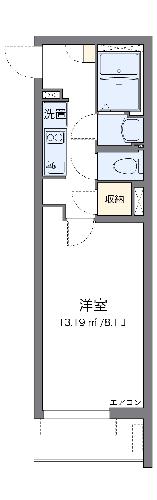 クレイノSIBの間取り