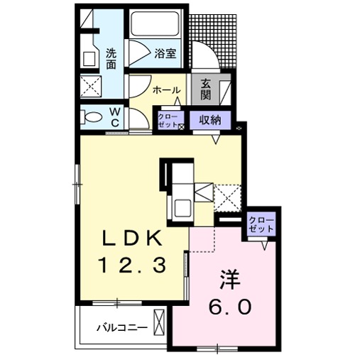 Laraの間取り