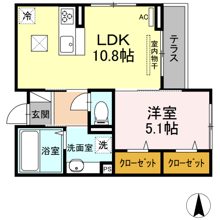 カーサリオの間取り