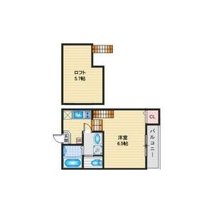 ハーモニーテラス長筬町Ⅲの間取り