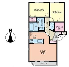 ルシェンテ A棟の間取り