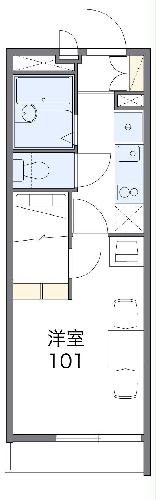 レオパレスAoyamaⅡの間取り