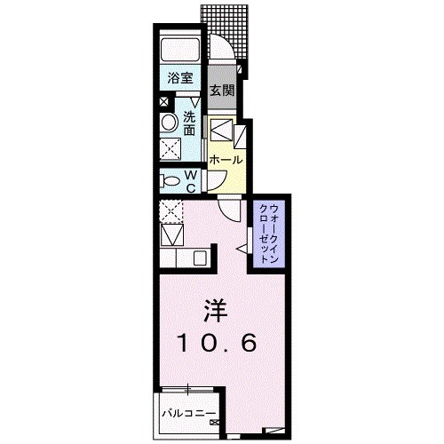 ハピネス ビレッジ 2の間取り