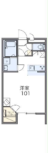 レオパレスステビアの間取り