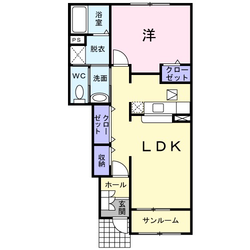 フローレンスの間取り