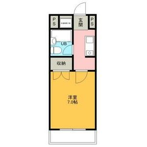 グレースパレMAEDAの間取り