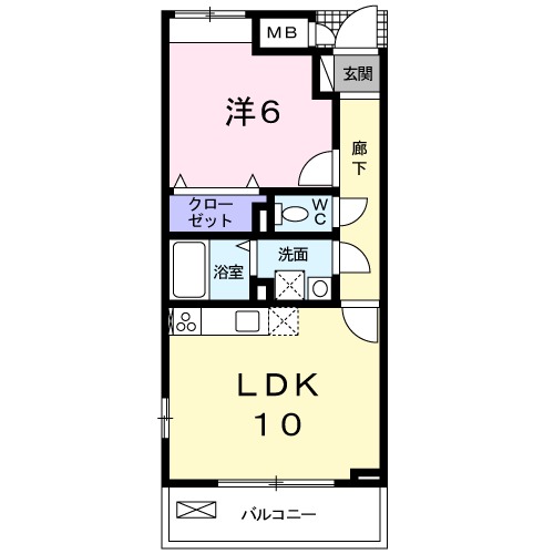 セレンディピティ プレシャスの間取り