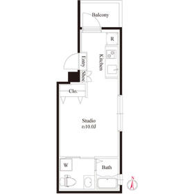 CASA BIANCA(森下)の間取り