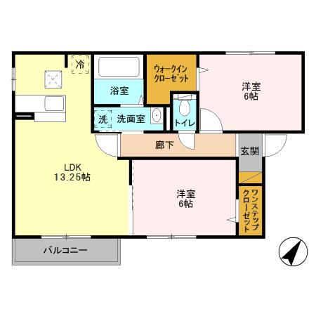 グレイスヒルの間取り