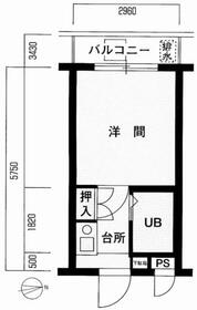 メインステージ幡ヶ谷駅前の間取り