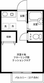 クレスト東小金井の間取り