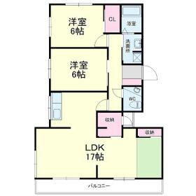 シーサイドアベニューの間取り