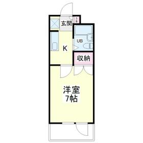 上島コモンコートD棟の間取り