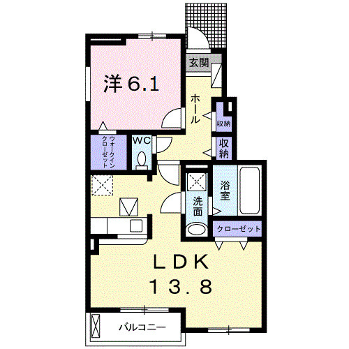 アルバ カーサの間取り