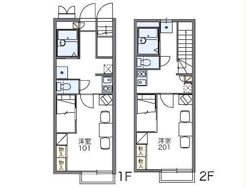 レオパレスエス・ワイの間取り