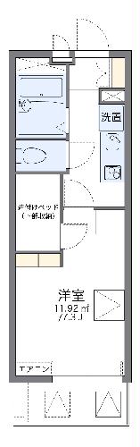 レオパレス玉楽の間取り