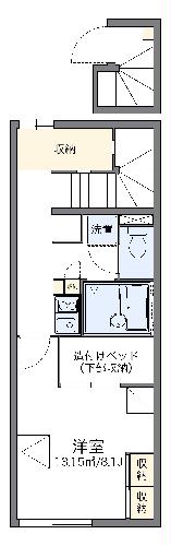 レオパレスA&Kの間取り