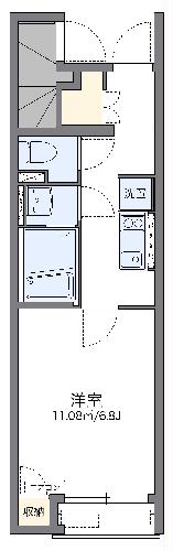 レオネクストＳ・102号室の間取り