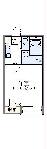 レオネクストメゾンド フルールの間取り
