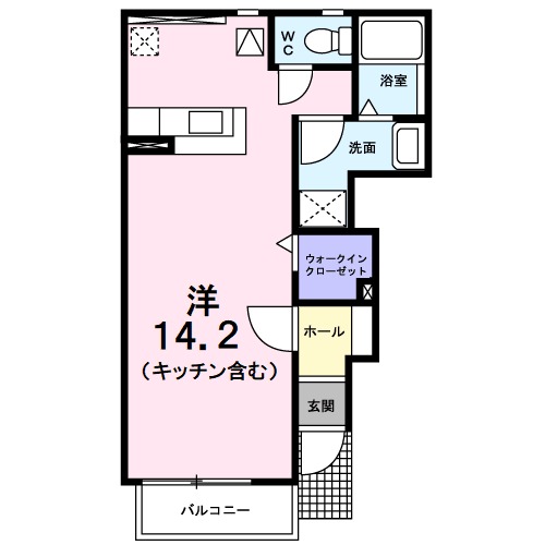 アーバンコート東甲府の間取り