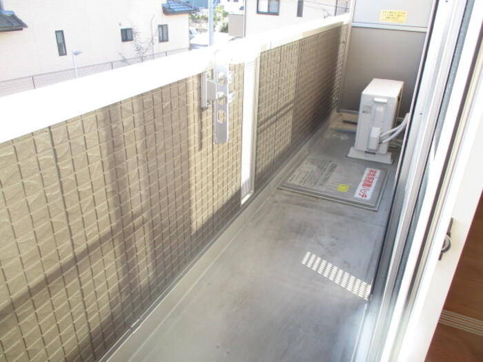 12/24 バルコニー