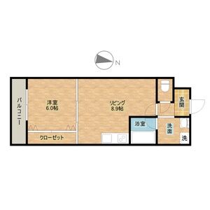 リブ・シャイン青葉丘南の間取り