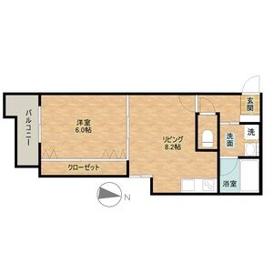 リブ・シャイン青葉丘南の間取り