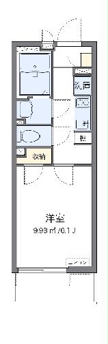クレイノサークル 平和台の間取り