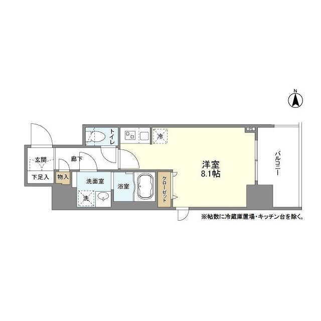 BPRレジデンス江坂の間取り