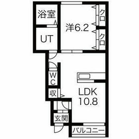 コメットチバOの間取り