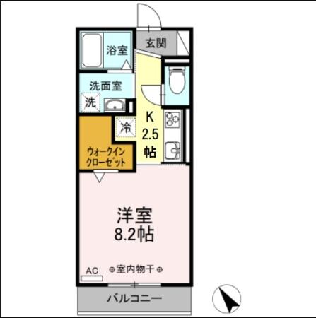 ベイフィールドの間取り