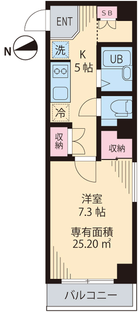 メゾン ド セリッサの間取り