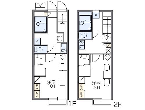 レオパレスヴァン アベニューの間取り