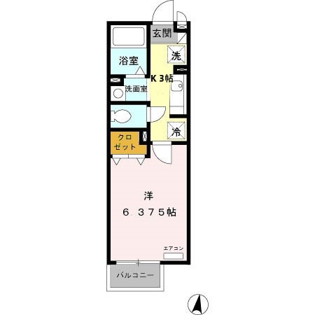 サンハイムの間取り