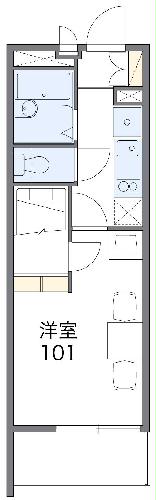 レオパレスISHIDAの間取り