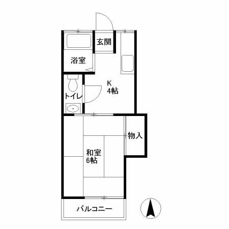 メゾン安の間取り