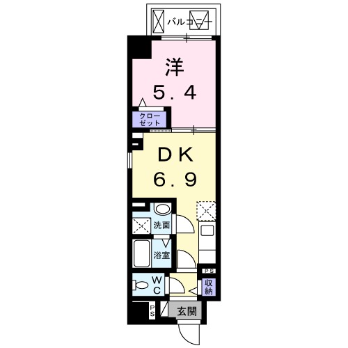 フォレスト ドワーフ 錦糸町の間取り