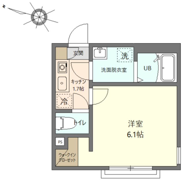 グランステージ川崎の間取り