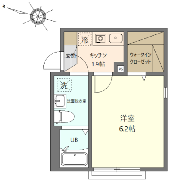 グランステージ川崎の間取り