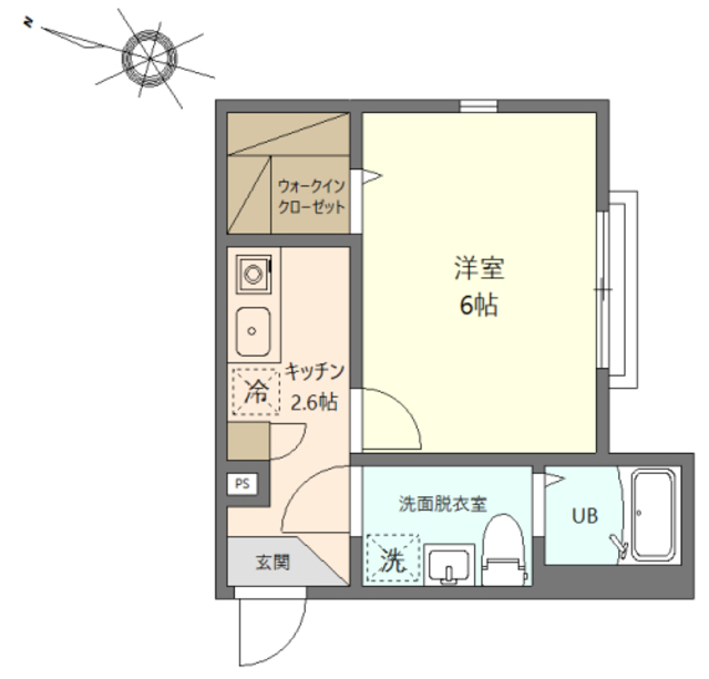 グランステージ川崎の間取り