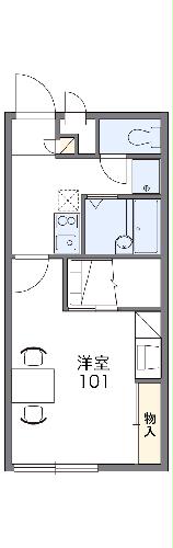 レオパレス清風の間取り