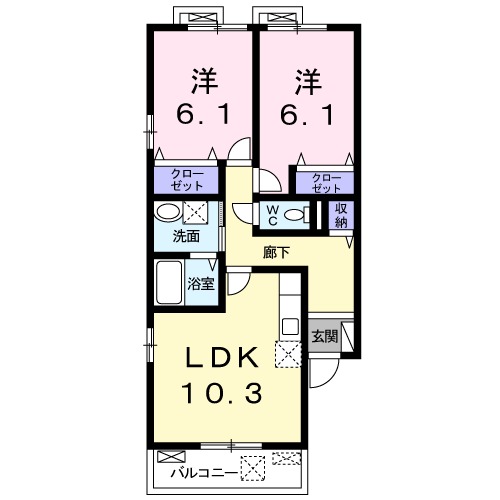 ベル ポートの間取り