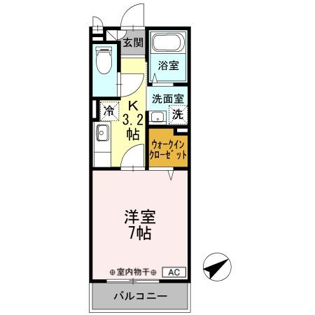 フレシアの間取り