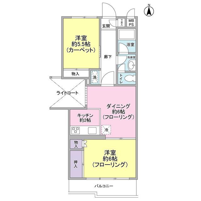 グレイス本郷台の間取り