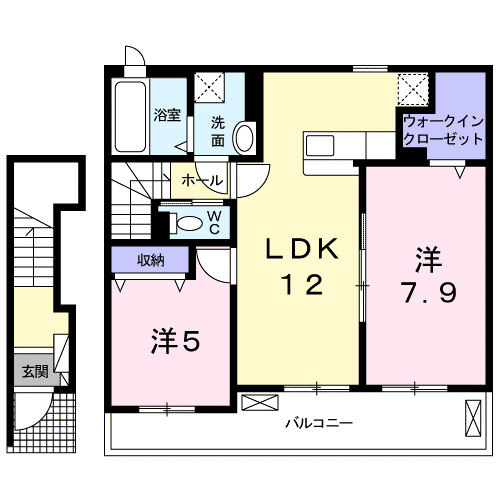 ステラの間取り
