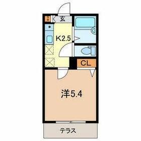 シャルマン東川口の間取り