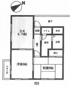 トロワボアの間取り