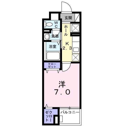 ステラ レジーナの間取り